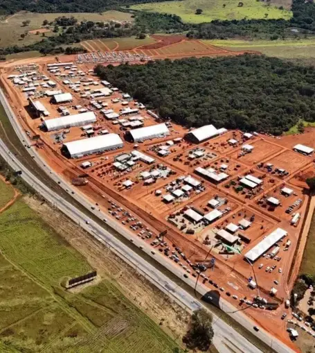 Foto aérea da AgroCapital